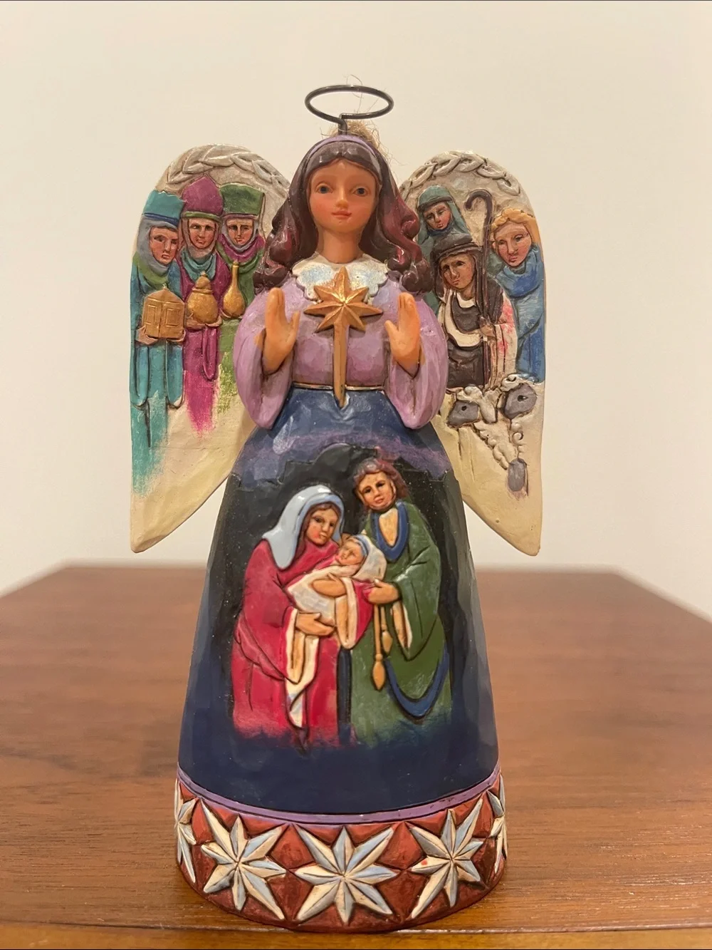 Jim Shore “Angel Nativity Wings” Hanging Ornament 2014